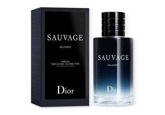 DIOR SAUVAGE EAU FORTE - 100ML Parfum Senza Alcool