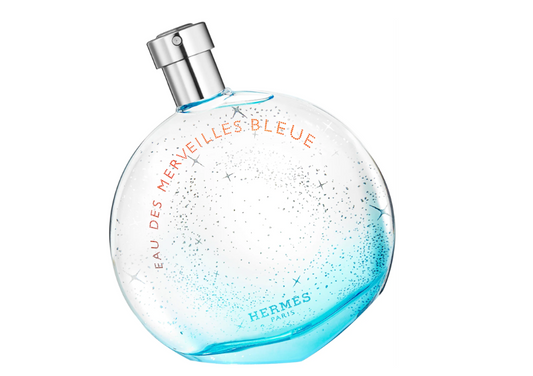 HERMES EAU DES MERVEILLES BLEUE - 100ML Eau de Toilette (Tester)